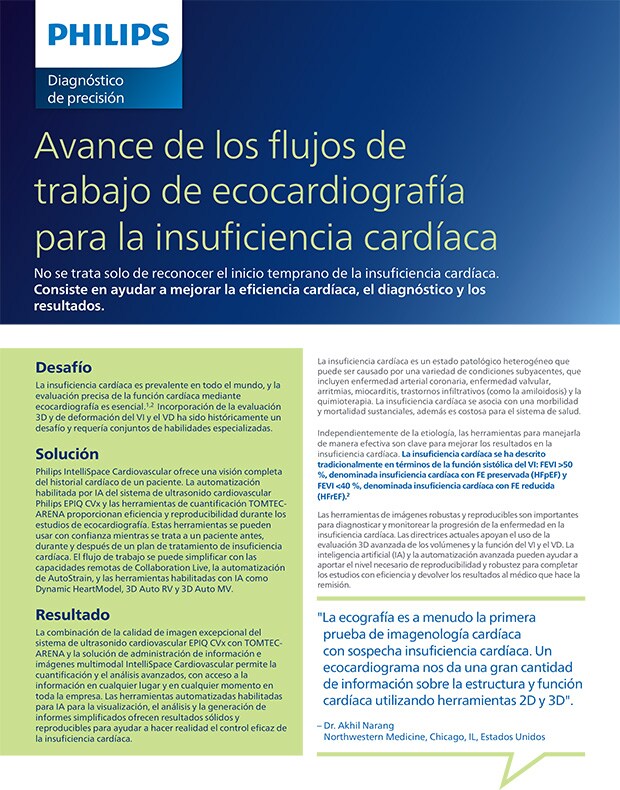 Portada del avance de los flujos de trabajo de ecocardiografía (Descargar .pdf)