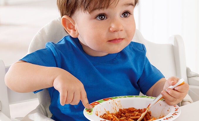 Preparando comida para bebés