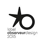Etiqueta L'Observeur du design del 2015