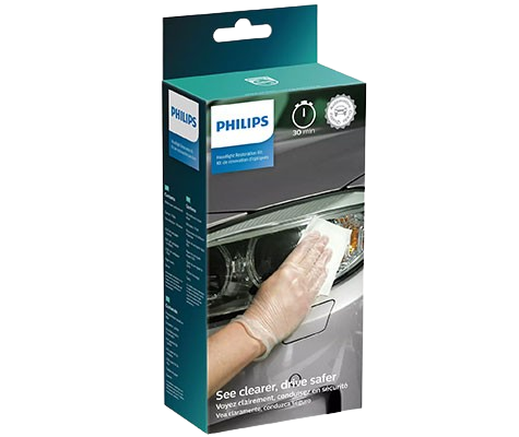 kit de restauración de faros delanteros de Philips
