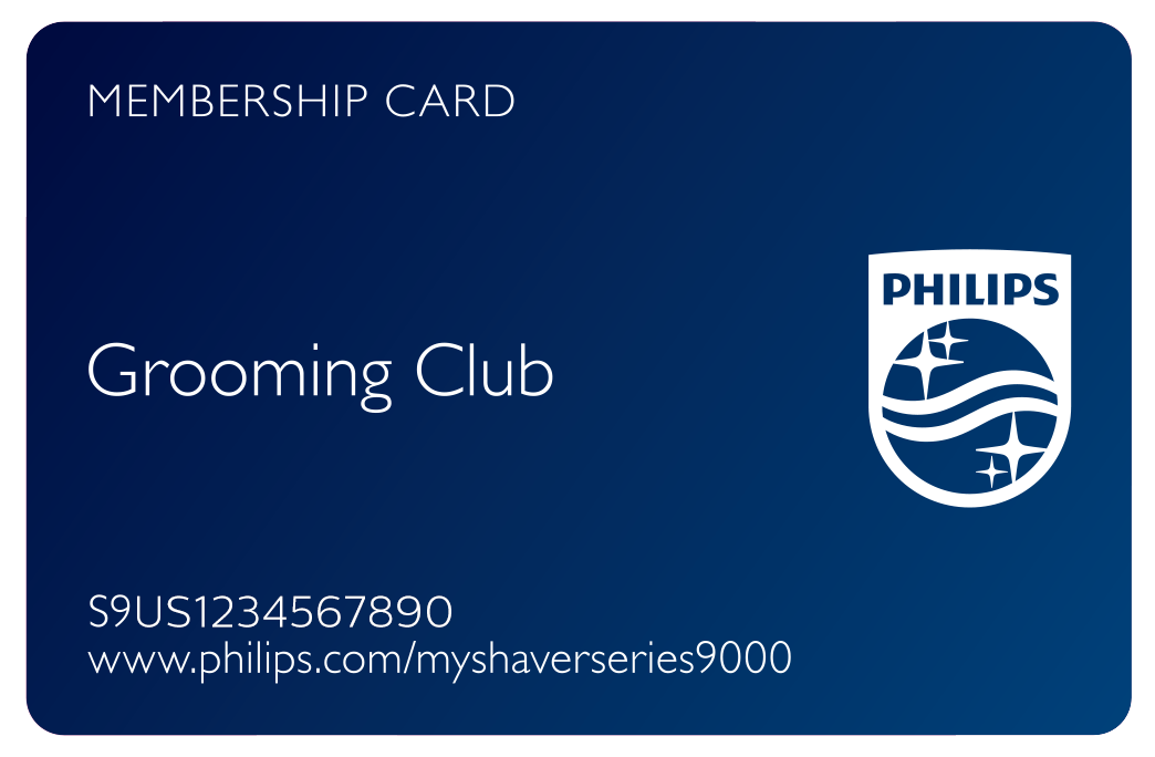 Personal Grooming Club Card