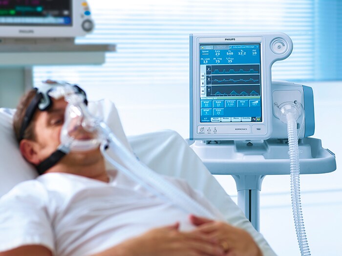 Philips Respironics V60 plus hospital ventilator