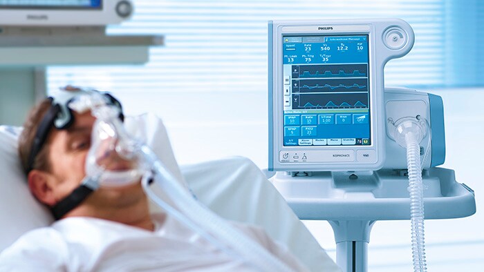 Philips detalla planes para aumentar su producción de ventiladores hospitalarios a 4,000 unidades por semana para el tercer trimestre de 2020, y presenta su nuevo ventilador Philips Respironics E30 con una producción inmediata de 15,000 unidades a la semana.