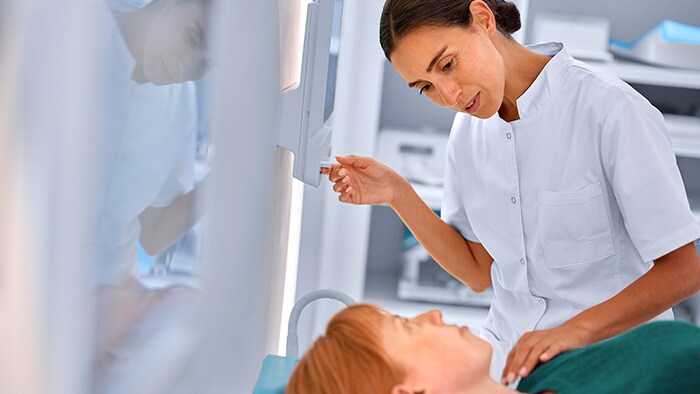 Next generation BlueSeal 1.5T MRI system in use