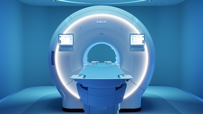 BlueSeal 1.5T MRI front view